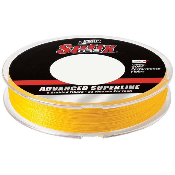 Sufix 832® Advanced Superline® Braid - 10lb - Hi-Vis Yellow - 300 yds - Fishing Monsters