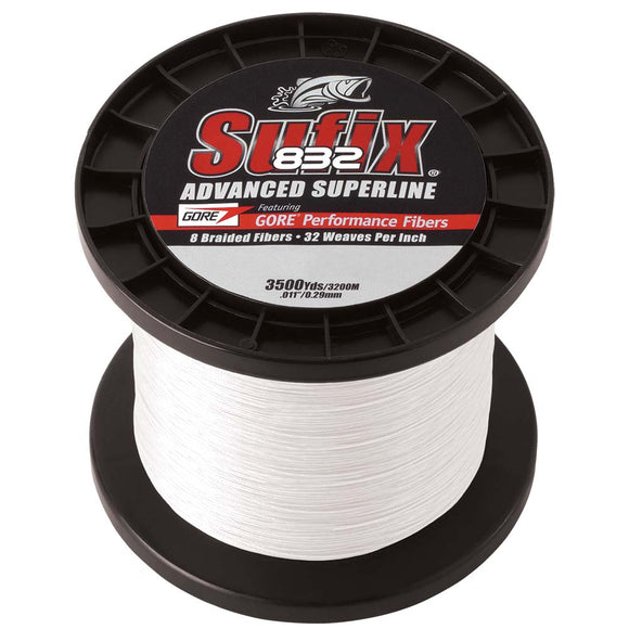 Sufix 832® Advanced Superline® Braid - 30lb - Ghost - 3500 yds - Fishing Monsters