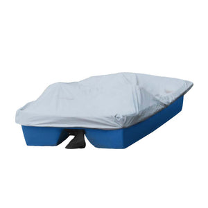 Carver Poly-Flex II Styled-to-Fit Boat Cover f/7'2" 3-Seater Paddle Boats - Grey - Fishing Monsters