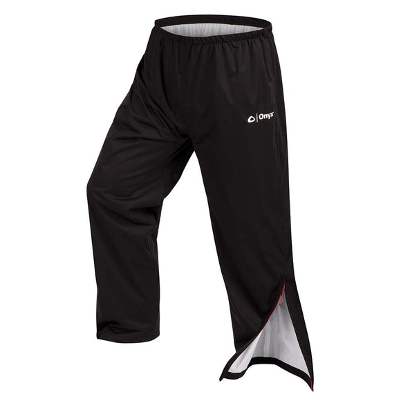 Onyx HydroMax Rain Pants - X-Large - Black - Fishing Monsters