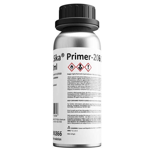 Sika Primer-206 G+P Black 250ml Bottle - Fishing Monsters