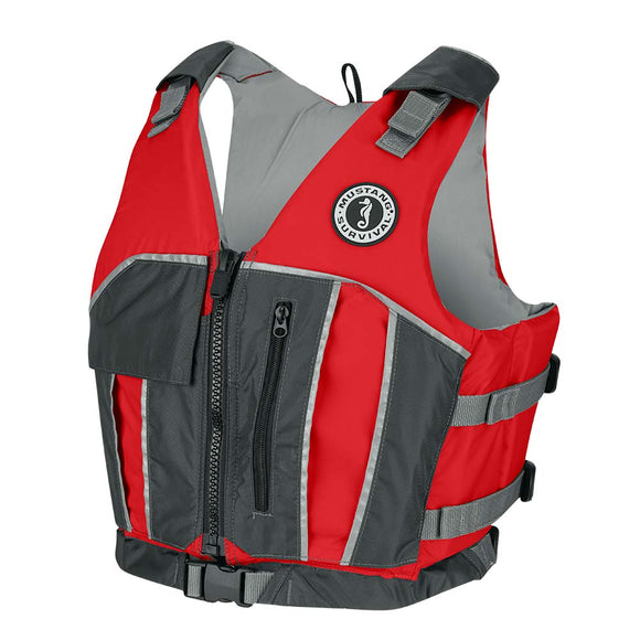 Mustang Reflex Foam Vest - Red/Grey - XL/XXL - Fishing Monsters