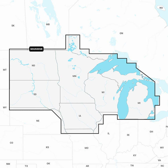 Garmin Navionics+™ NSUS005R U.S. North & Great Lakes - Fishing Monsters