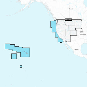 Garmin Navionics+™ NSUS008R U.S. West - Fishing Monsters