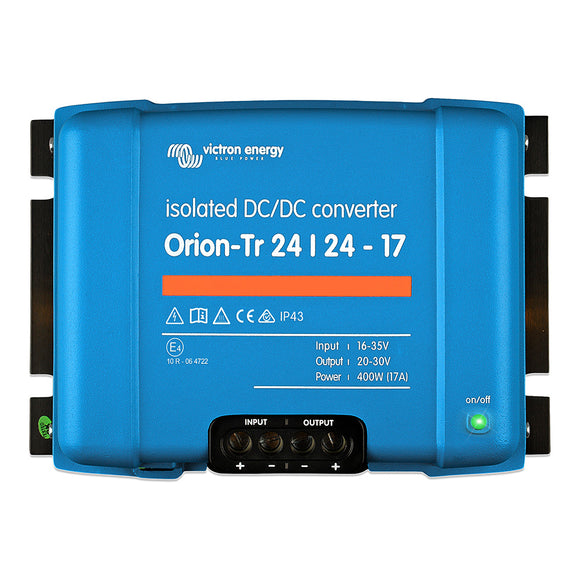 Victron Orion-TR Isolated DC-DC Converter - 24 VDC to 24 VDC - 400W - 17AMP - Fishing Monsters