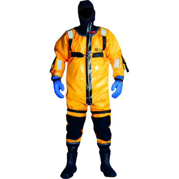 Mustang Ice Commander™ Rescue Suit - Gold - Adult Universal - Fishing Monsters