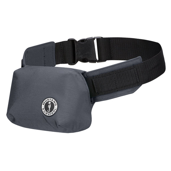 Mustang Minimalist Inflatable Belt Pack - Admiral Grey - Manual - Fishing Monsters