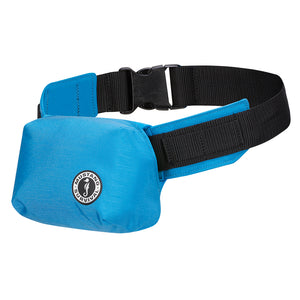 Mustang Minimalist Inflatable Belt Pack - Azure Blue - Manual - Fishing Monsters