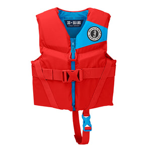 Mustang Child REV Foam Vest - Red - Child - Fishing Monsters