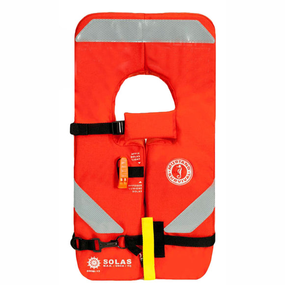 Mustang SOLAS Type 1 Child Life Jacket - Orange - Fishing Monsters