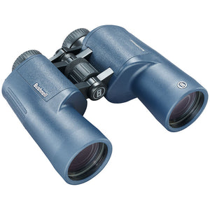 Bushnell 7x50mm H2O Binocular - Dark Blue Porro WP/FP Twist Up Eyecups - Fishing Monsters