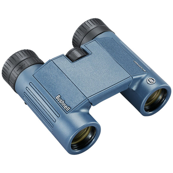 Bushnell 12x25mm H2O Binocular - Dark Blue Roof WP/FP Twist Up Eyecups - Fishing Monsters