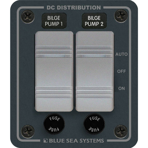 Blue Sea 8664 Contura 2 Bilge Pump Control Panel - Fishing Monsters