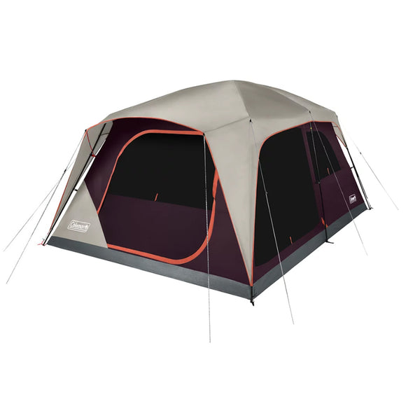 Coleman Skylodge™ 12-Person Camping Tent - Blackberry - Fishing Monsters