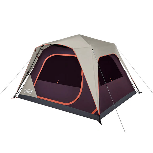 Coleman Skylodge™ 6-Person Instant Camping Tent - Blackberry - Fishing Monsters