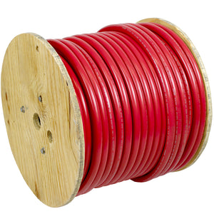 Pacer Red 4 AWG Battery Cable - 250' - Fishing Monsters