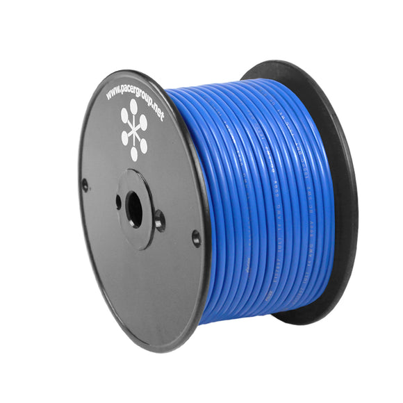 Pacer Blue 18 AWG Primary Wire - 100' - Fishing Monsters