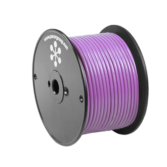 Pacer Violet 18 AWG Primary Wire - 100' - Fishing Monsters