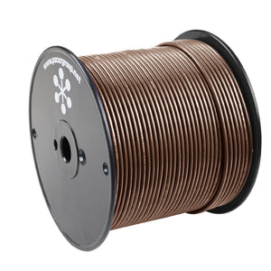 Pacer Brown 18 AWG Primary Wire - 500' - Fishing Monsters