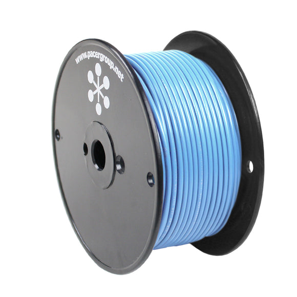 Pacer Light Blue 16 AWG Primary Wire - 250' - Fishing Monsters