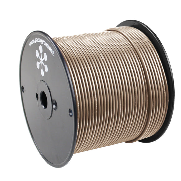 Pacer Tan 16 AWG Primary Wire - 500' - Fishing Monsters