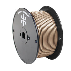 Pacer Tan 14 AWG Primary Wire - 250' - Fishing Monsters