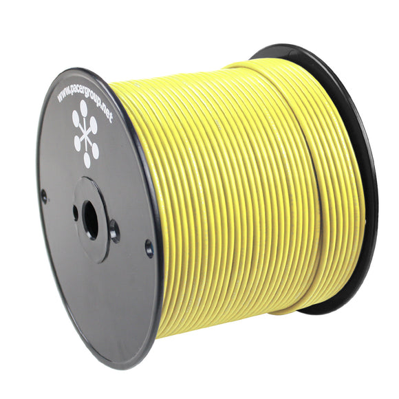 Pacer Yellow 14 AWG Primary Wire - 500' - Fishing Monsters