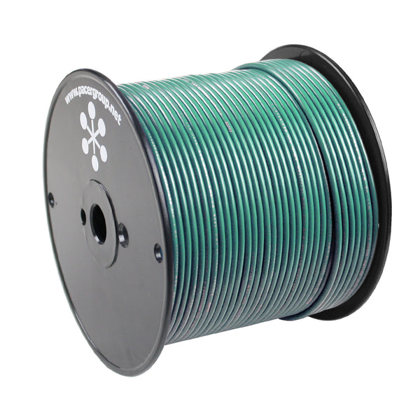 Pacer Green 14 AWG Primary Wire - 500' - Fishing Monsters