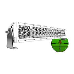 Black Oak Pro Series Double Row Combo Infrared 20" 850nm Light Bar - White - Fishing Monsters