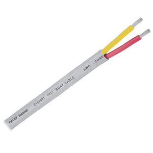 Pacer 12/2 AWG Safety Duplex Cable - Red/Yellow - Sold By The Foot - Fishing Monsters