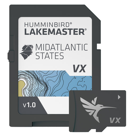 Humminbird LakeMaster® VX - Mid-Atlantic States - Fishing Monsters