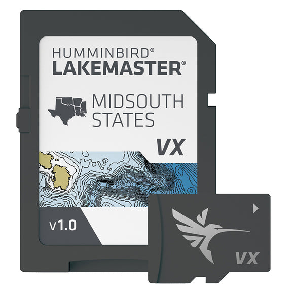 Humminbird LakeMaster® VX - Mid-South States - Fishing Monsters