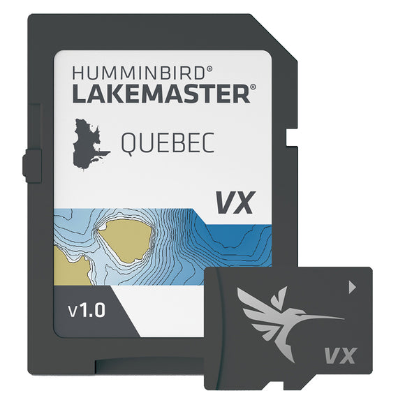 Humminbird LakeMaster® VX - Quebec - Fishing Monsters