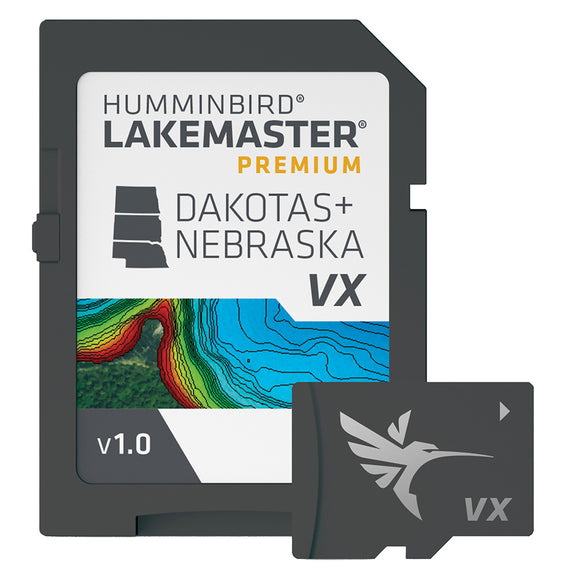 Humminbird LakeMaster® VX Premium - Dakota/Nebraska - Fishing Monsters