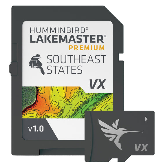 Humminbird LakeMaster® VX Premium - Southeast - Fishing Monsters