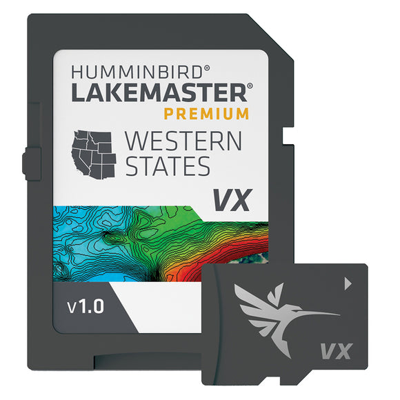 Humminbird LakeMaster® VX Premium - Western States - Fishing Monsters