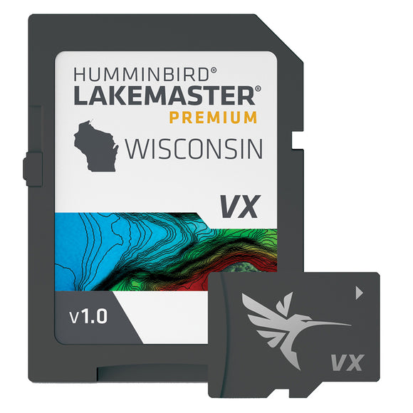 Humminbird LakeMaster® VX Premium - Wisconsin - Fishing Monsters