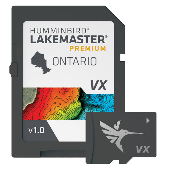 Humminbird LakeMaster® VX Premium - Ontario - Fishing Monsters