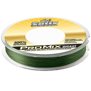 Sufix ProMix® Braid - 10lb - Low-Vis Green - 300 yds - Fishing Monsters