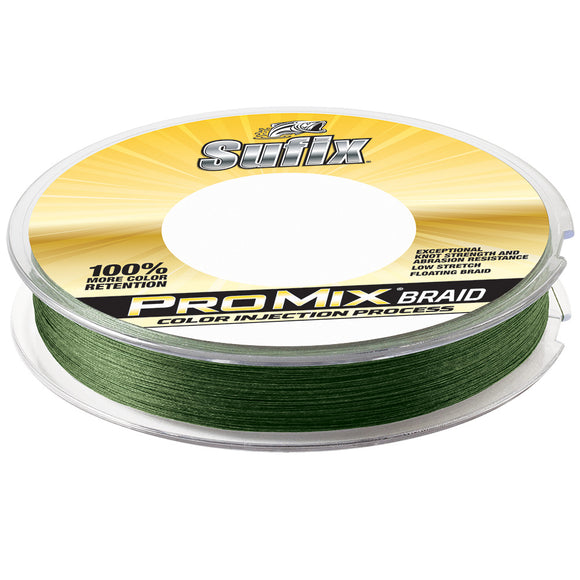 Sufix ProMix® Braid - 15lb - Low-Vis Green - 300 yds - Fishing Monsters