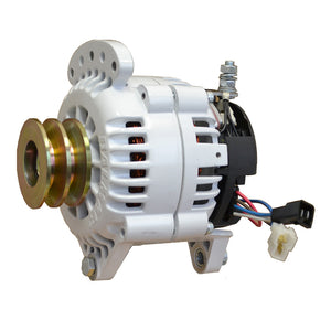 Balmar Alternator 120 AMP 12V 3.15" Dual Foot Saddle Dual Pulley w/Isolated Ground - Fishing Monsters