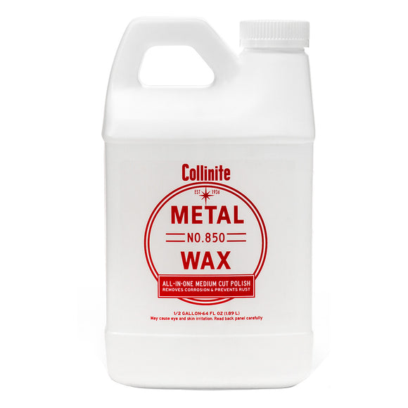 Collinite 850 Metal Wax - Medium Cut Polish - 64oz - Fishing Monsters