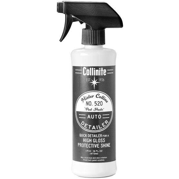 Collinite 520 Mister Collins P.H.D. Auto Quick Detailer - 16oz - Fishing Monsters