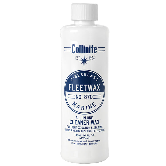 Collinite 870 Marine Fiberglass Fleetwax - 16oz - Fishing Monsters