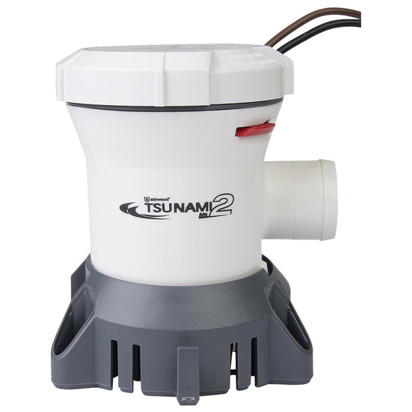 Attwood Tsunami MK2 Manual Bilge Pump - T1200 - 1200 GPH & 12V - Fishing Monsters