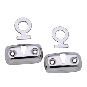 Attwood Mooring Fender Lock Kit - Stainless Steel Pair - Fishing Monsters