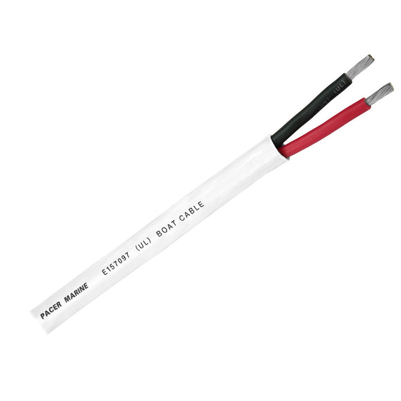 Pacer Duplex 2 Conductor Cable - 100' - 16/2 AWG - Red, Black - Fishing Monsters