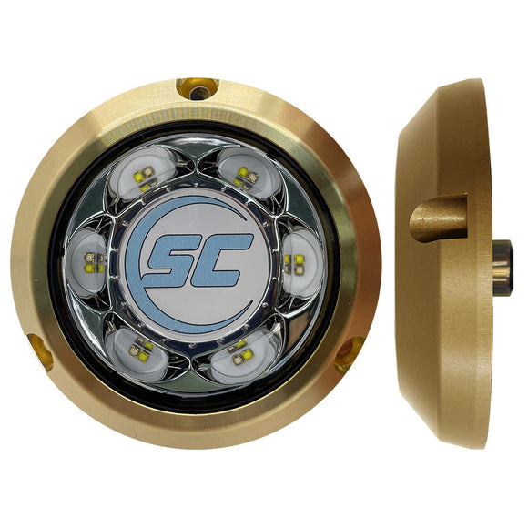 Shadow-Caster SC3 Series Bimini Blue Bronze Surface Mount Underwater Light - Fishing Monsters