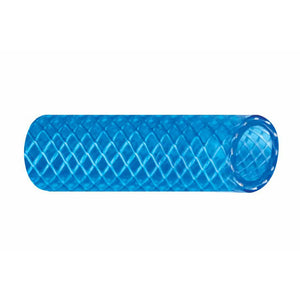 Trident Marine 1/2" x 50' Boxed Reinforced PVC (FDA) Cold Water Feed Line Hose - Drinking Water Safe - Translucent Blue - Fishing Monsters