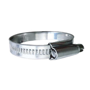 Trident Marine 316 SS Non-Perforated Worm Gear Hose Clamp - 15/32" Band - (2" - 2-9/16") Clamping Range - 10-Pack - SAE Size 32 - Fishing Monsters